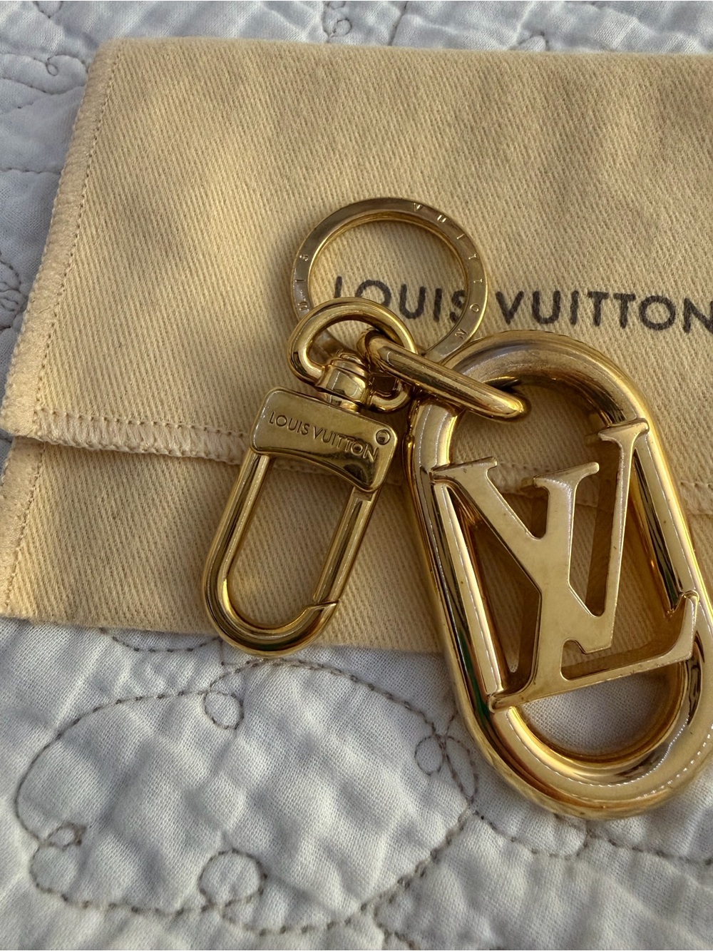 Louis Vuitton Bag Charm Key Ring